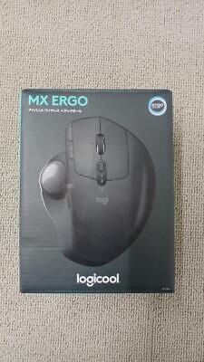 Logicool MX ERGO Advanced Wireless Trackball Mouse Good Condition Used
