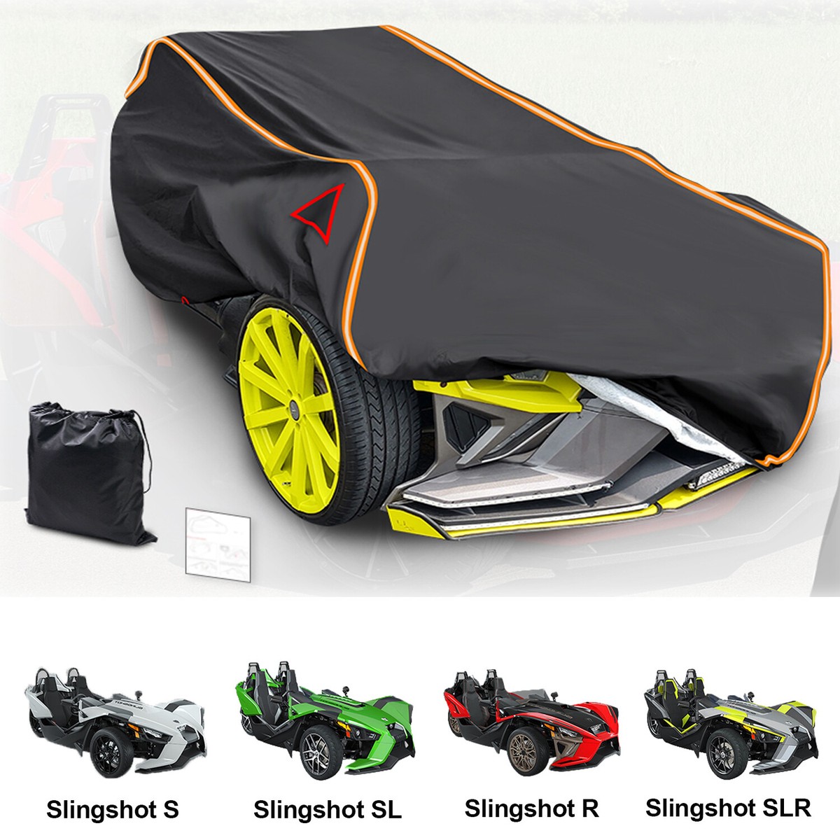 Waterproof Full UTV Cover For Polaris Slingshot S SLR 2015