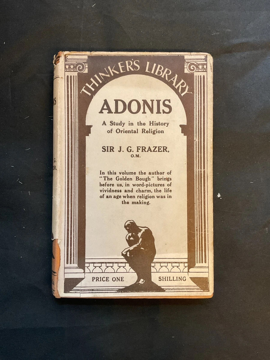 Scarce Book : Thinker's Library , Vintage HB , Adonis , 1932 | eBay