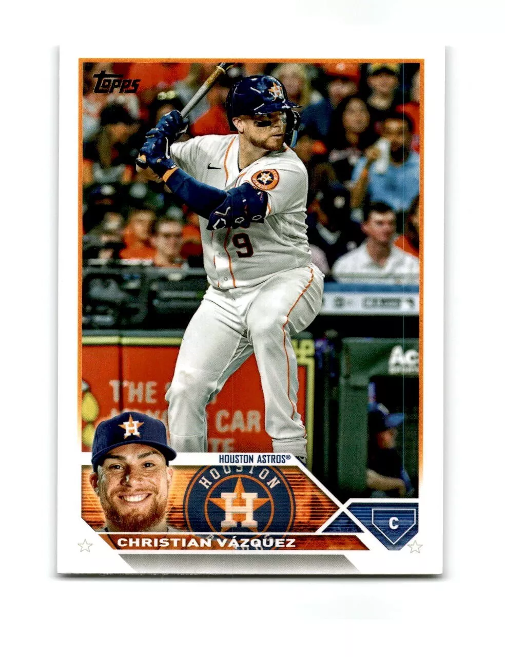 Christian Vazquez trading card