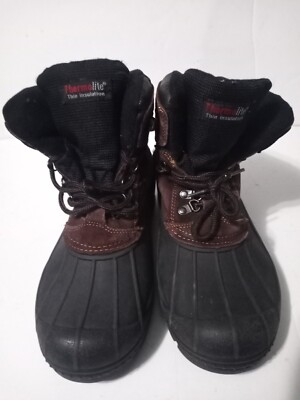 Totes Men\'s Waterproof Snow Winter Boots Size 8 PreLoved Very Good Condition Totes Men main image 2