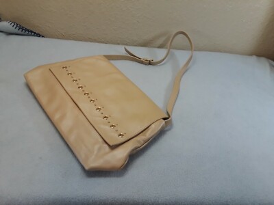 その他 NY Jones New York Cream Leather Shoulder Bag Purse, pre-owned
