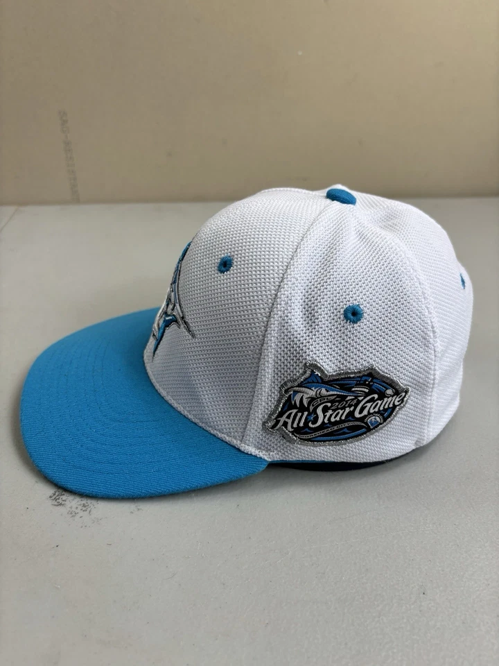 Morehead City Marlins Hat Fitted Baseball Cap M/L CPL All Star Game Zephyr MiLB - Image 4 of 4