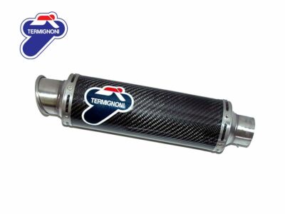 SILENCER TERMIGNONI ROUND CARBON FOR KAWASAKI ZX-6 RR 2009-11 | eBay