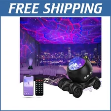 Adjustable Aurora Nebula Projector: Soothing Lights & Sounds for Home Relaxation