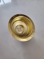 NEW Kitchen Sink Drain Flange Assembly Gold Sink Drain 3 1/2" Stainless Steel