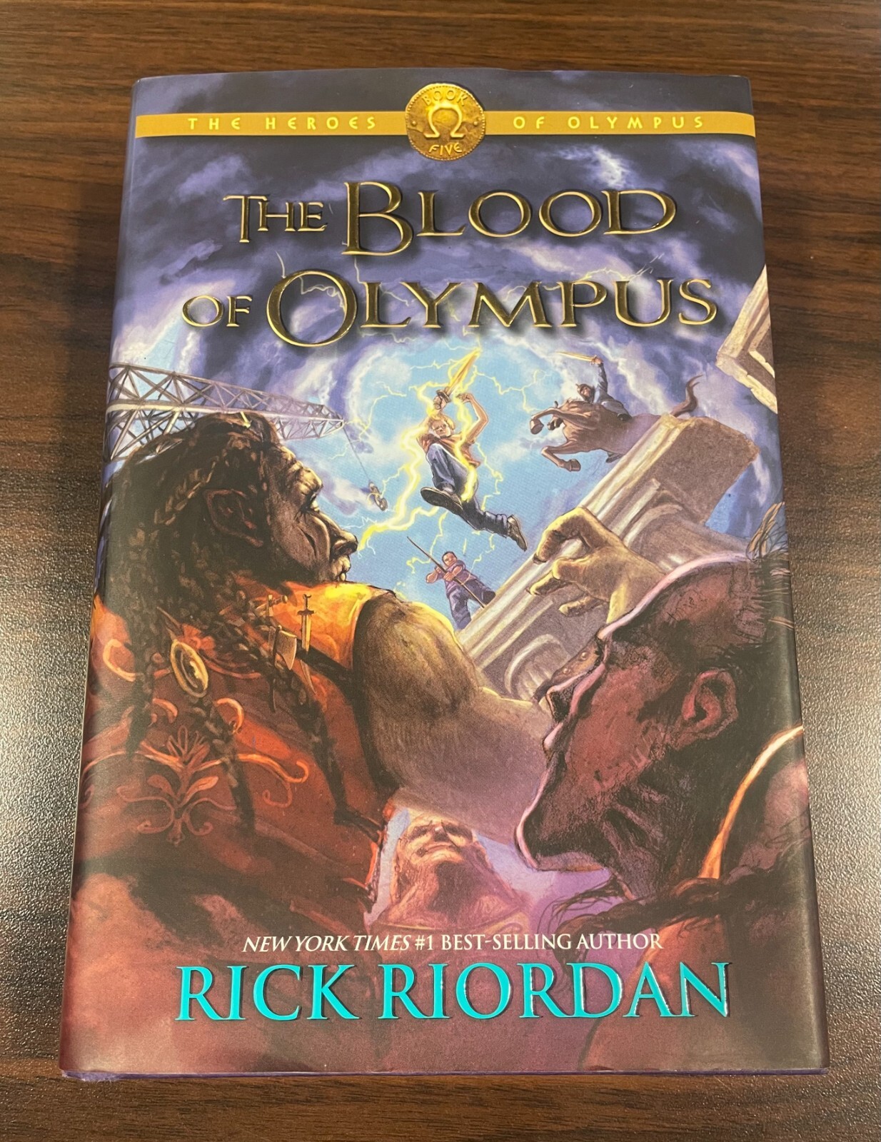 Heroes of Olympus, The, Book Five: Blood of Olympus,.. Hard Cover w ...