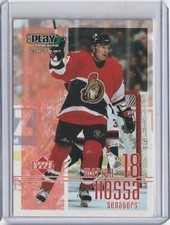 2001-02 UD Playmakers Limited #69 Marian Hossa Ottawa Senators