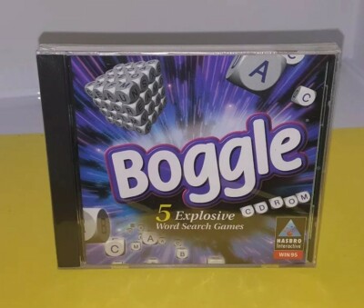 Boggle CDROM  Hasbro PC 1997. NEW SEALED