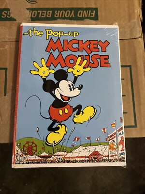 Book - The Pop- Up Mickey Mouse [SEALED]