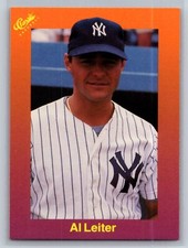 1989 Classic Travel #112 Al Leiter Excellent