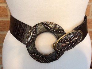 Female GOT style belt manmade materials xs