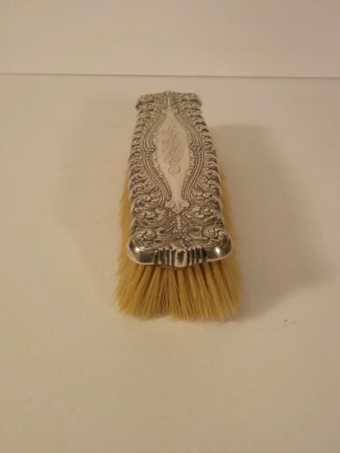 Cherub ART NOUVEAU Clothes Hair Brush STERLING Silver DS Co  display picture 2