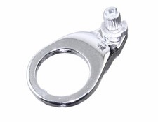 bike Alloy Front Cable Hanger 11/8" W/Adjuster Silver.