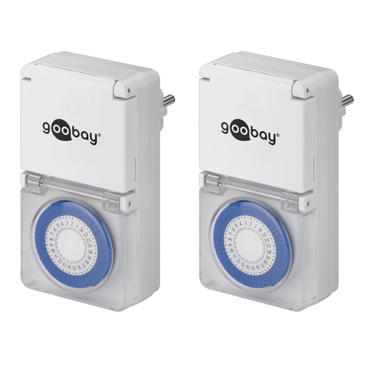 GreenSun Zeitschaltuhr Steckdose Outdoor IP44 - Timer Für Lichter Und Poolpumpen