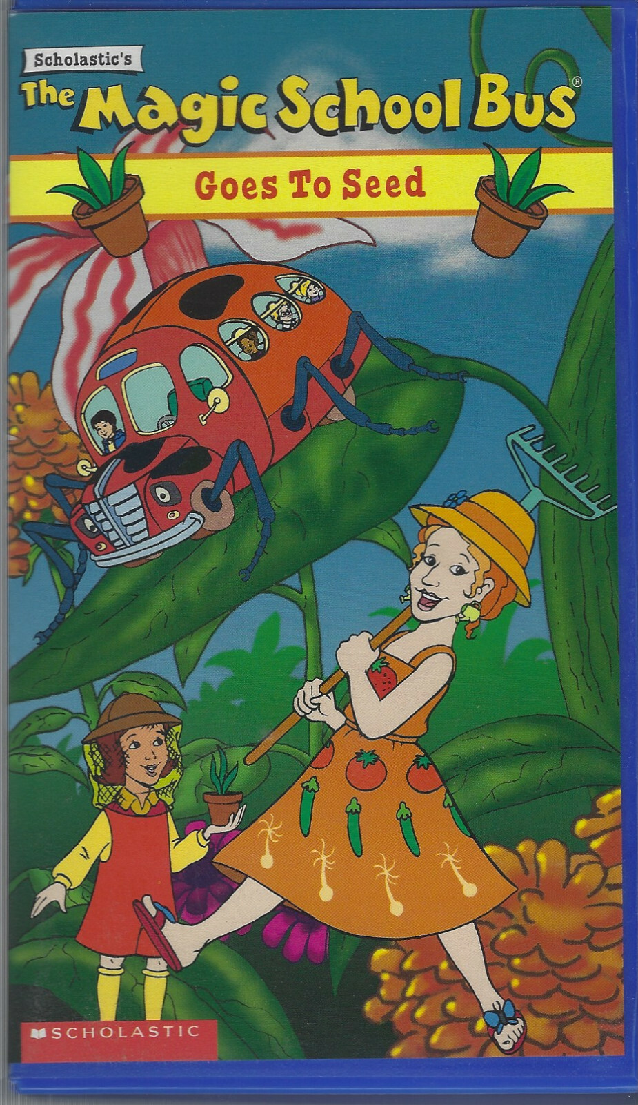 Magic School Bus Goes To Seed VHS 1999 Clam Shell Scholastic Magic School Bus Goes To Seed VHS 1999 Clam Shell Scholastic