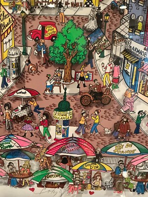 チャールズファジーノ　シェイズ.オブ.ザ.シティ チャールズファジーノ シェイズ.オブ.ザ.シティ Charles Fazzino 3D