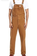HISEA Men's Bib Overalls Relaxed Fit Workwear Dungaree Pockets Jumpsuits Jeans