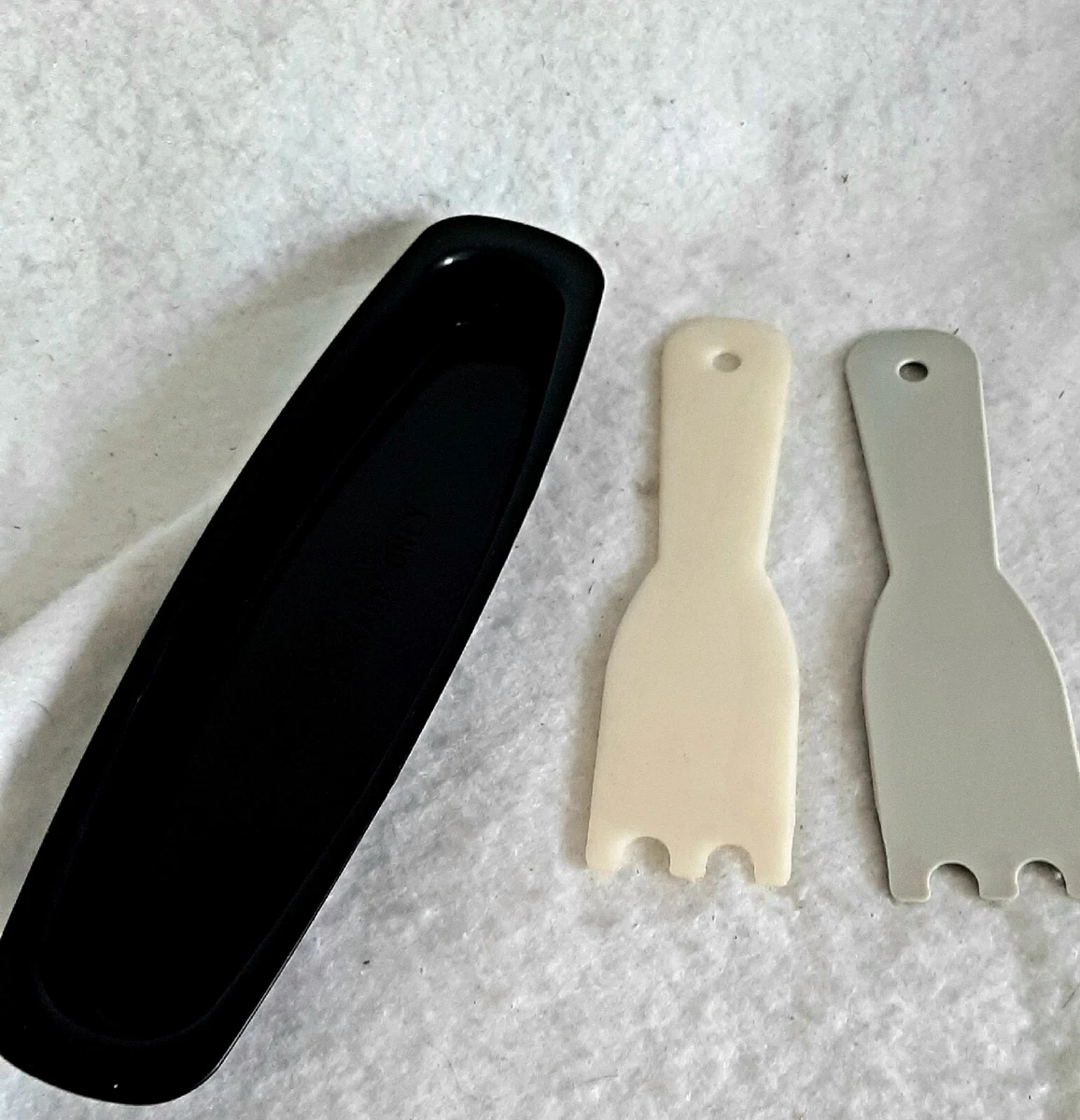 2 George Foreman Grill Scraper Fork Spatula 1 Grease Tray
