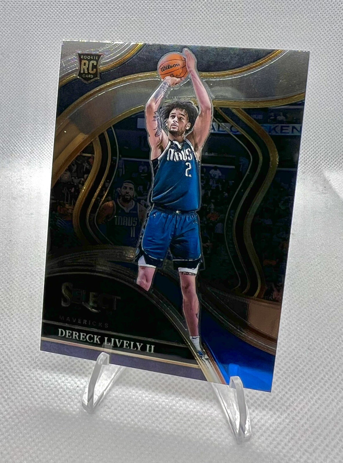 2023-24 Select DERECK LIVELY #285 Courtside Rookie RC SP, Rare! HOBBY ONLY!