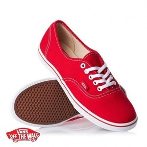 vans lo pro red