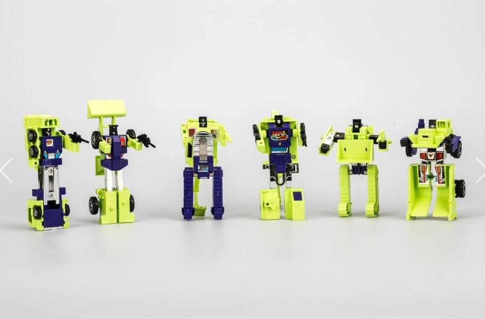 Transformers G1 Devastator Scrapper Hook Mixmaster Scavenger Bonecrusher Toy - Image 3 of 4