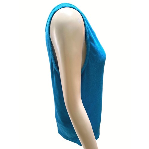 Claudia D. Womens Blue Sleeveless Tank Top XL - Picture 4 of 7