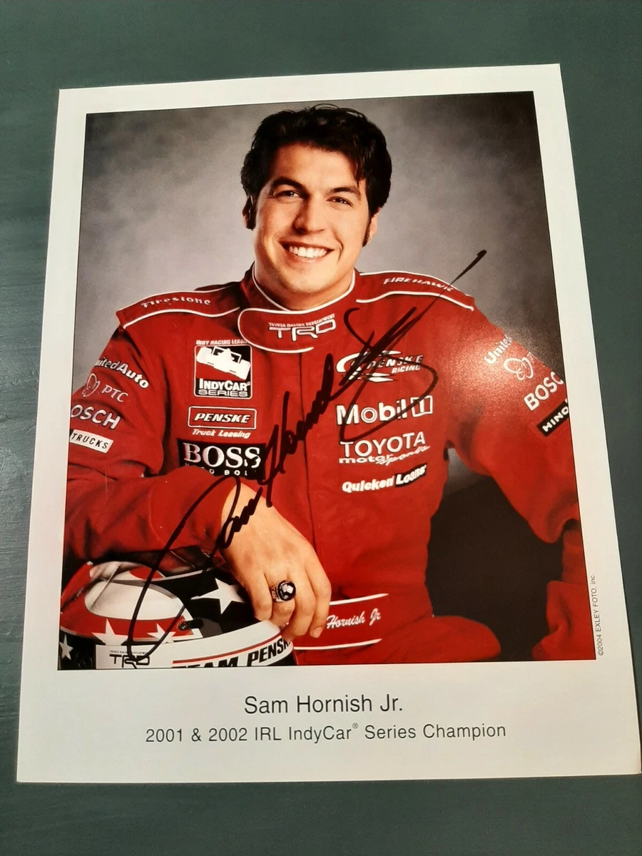 Sam Hornish Jr Autograph