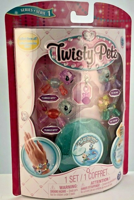 Twisty Pets- Cuddles & Puddles Kitty and Tic & Toc Unicorn and Gem Case New | eBay