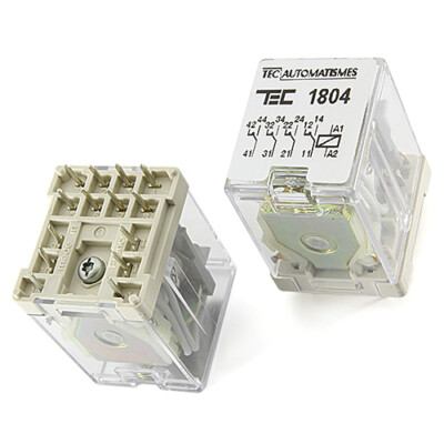 [1pcs] TEC1804 Relay 12V 5A 4 Switching System THT | eBay