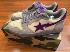 Size 9.5 - A Bathing Ape Court Sta Royal Purple for sale 