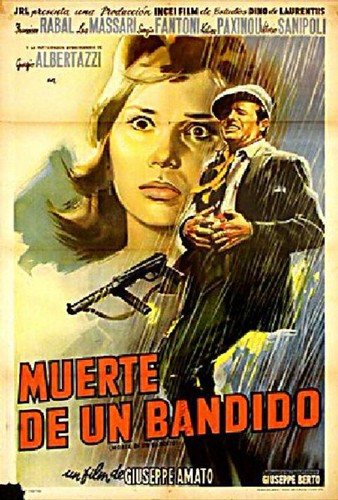 Death of a Bandit 1964 Argentine Poster