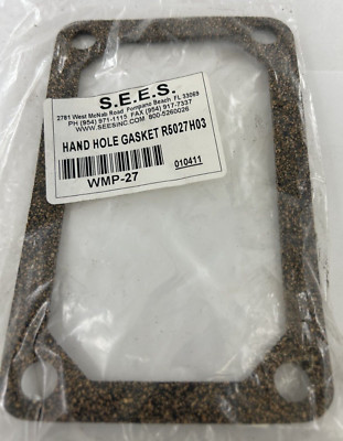 S.E.E.S HAND HOLE GASKET R5027H03 WMP-27