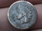 1871 Indian Head Cent Penny- Bold N, Good Details