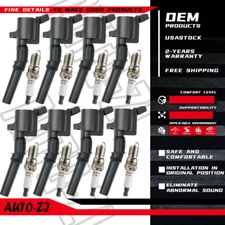 Set of 8 Ignition Coil + 8X Spark Plug for Ford F150 4.6L 5.4L V8 SP479 DG508
