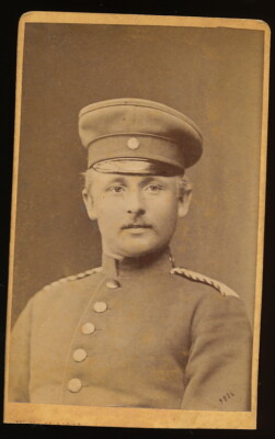 CDV - wohl Füs.-Rgt  Graf Roon  (1. Ostpreußisches) Nr. 33 - Gumbinnen 1870er