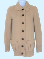 J Crew cardigan wool nylon cashmere blend XS quiet luxury boyfriend coastal