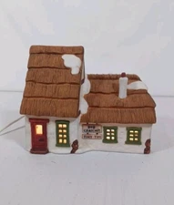 Vintage Dept 56 Cottage Of Bob Cratchit & Tiny Tim 1986 Dicken's Village