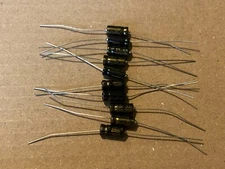 10pc Electrolytic Capacitor Axial 2000hr +105℃ RoHS 33uF 50V φ6x13mm Supertech
