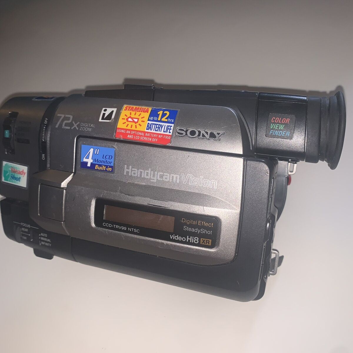 Sony Handycam CCD-TRV99 Hi8 Camcorder NTSC XRay Ghost Sony Handycam CCD-TRV99 Hi8 Camcorder NTSC XRay Ghost