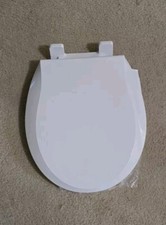 Toilet Seat Round White With Attached Child Seat