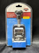 NEW Cosco Self-Inking Automatic Numbering Machine 026138 SEALED