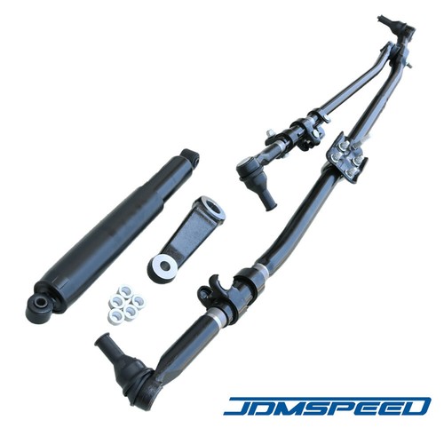 New Upgrade Steering Linkage Drag Link Tie Rod Kit For Dodge Ram 1500