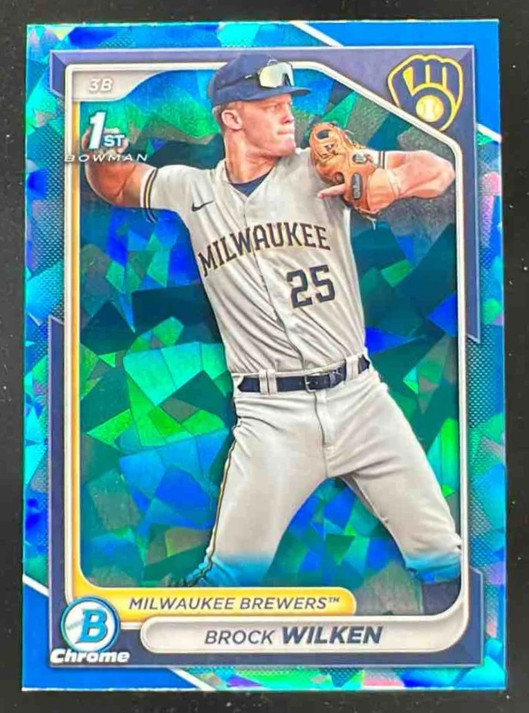 2024 Bowman Sapphire Chrome #BCP-86 Brock Wilken RC
