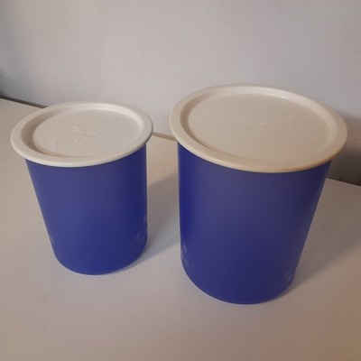 Tupperware Bingo 2er-Set Vorratsbehälter Blau 2l