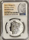2023 S Reverse Proof Morgan Silver Dollar NGC RP69 First Day of Issue FDI w/OGP