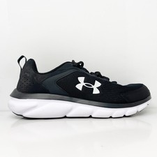 Under Armour Boys Assert 9 3024633-001 Black Running Shoes Sneakers Size 7Y
