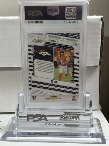 2024 Panini Absolute - Rookies Bo Nix #112 Green (RC)