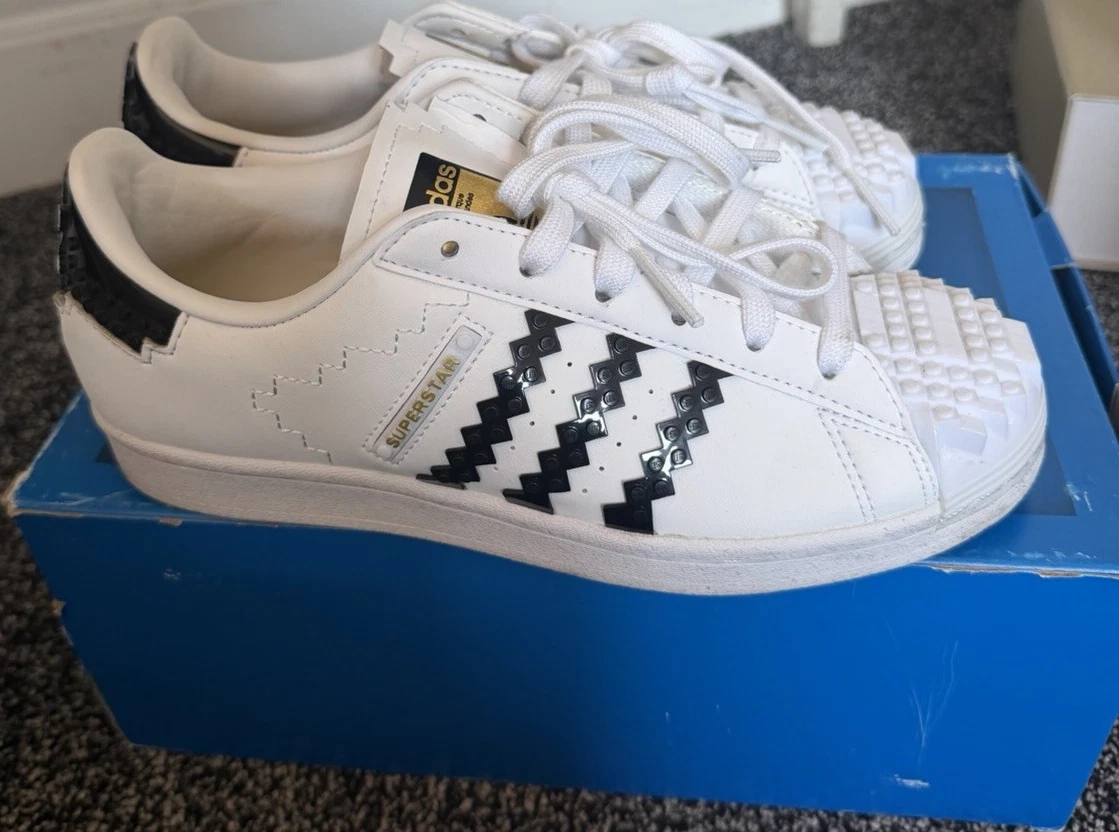 adidas superstar black white products for sale | eBay UK