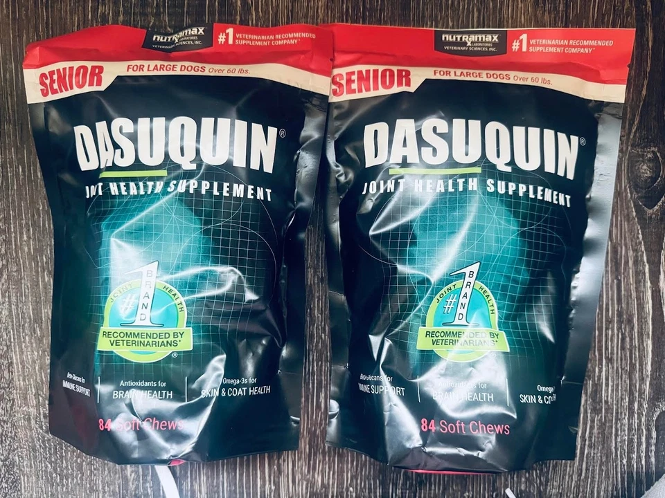 4 Dasuquin MSM Joint Health Supplement Soft Chews For LARGE Dogs 84ct  - Image 4 of 4
